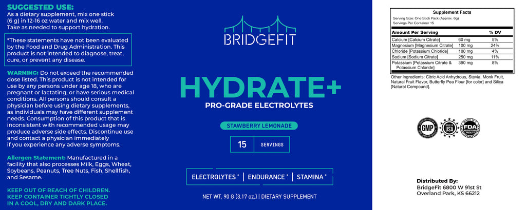 Hydrate+ - 15 Sticks